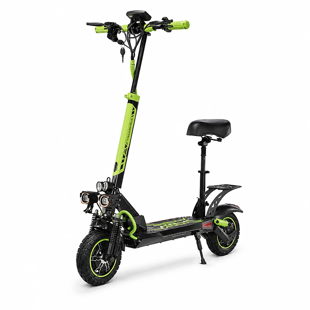 Kugoo_M4_2026_Green اسکوتر برقی دوموتوره Kugoo m4 pro 2026 کوگو ام 4 پرو 2026 - Image 1
